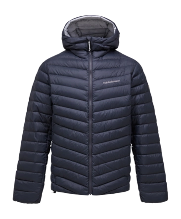 Jas Peak Performance Men Frost Down Hood Motion Grey/Antarctica Regular Fit