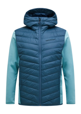 Jas Peak Performance Men Frost Down Hybrid Hood Mountain Lake Deluded Vision