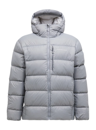 Jas Peak Performance Men Frost Down Puffer Light Grey/Antarctica Regular Fit
