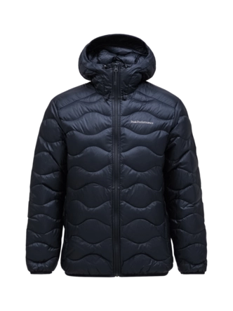 Jas Peak Performance Men Helium Down Hood Black Regular Fit