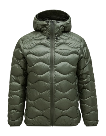 Jas Peak Performance Men Helium Down Hood Pine Needle Regular Fit