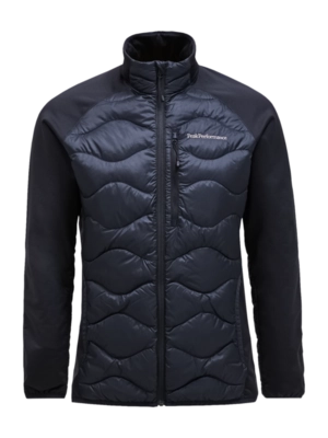 Jas Peak Performance Men Helium Down Hybrid Jacket Black 360–369 g