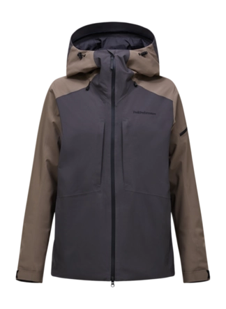 Jas Peak Performance Men HIPE 2L Insulated Shell Terrain Tan/Motion Grey Regular Fit