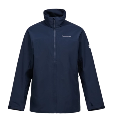 Jas Peak Performance Men Quest 2L Linned Shell Jacket Blue Shadow Loose Fit