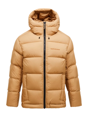Jas Peak Performance Men Rivel Down Jacket Sierra Sand Regular Fit