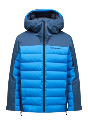 Jas Peak Performance Men Shred Down Jacket Mountain Lake Azure Ascent