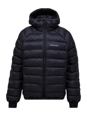 Jas Peak Performance Men Tomic Insulated Hood Offblack Regular Fit