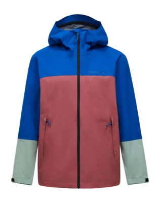 Jas Peak Performance Men Trail HIPE 2.5L Shell Jacket True Blue Regular Fit