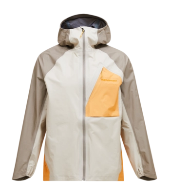 Jas Peak Performance Men Trail HIPE 3L Shell Jacket Avid Beige Regular Fit