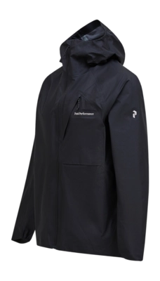 Jas Peak Performance Men Trail HIPE 3L Shell Jacket Black | Etrias.nl
