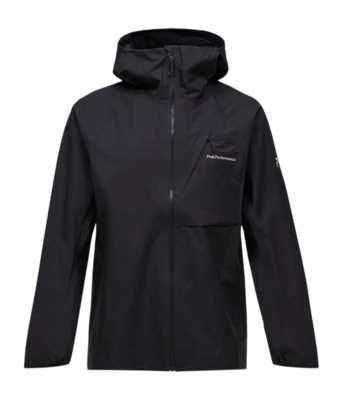 Jas Peak Performance Men Trail HIPEACE 3L Shell Jacket Black Regular Fit