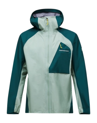 Jas Peak Performance Men Trail HIPEACE 3L Shell Jacket Ponderosa Pine Regular Fit