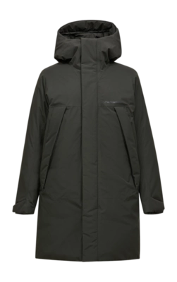 Jas Peak Performance Men Treeline Down Shell Parka Olive Extreme