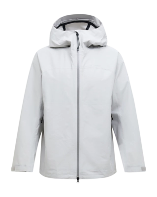 Jas Peak Performance Men Treeline HIPE 2.5L Shell Jacket Summit Smoke Loose Fit