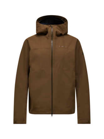 Jas Peak Performance Men Treeline HIPE 2.5L Shell Meadow Moss Loose Fit