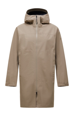 Jas Peak Performance Men Treeline HIPE 2.5L Shell Parka Avid Beige Loose fit