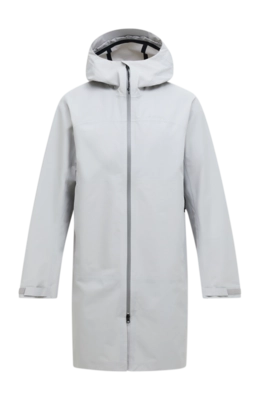 Jas Peak Performance Men Treeline HIPE 2.5L Shell Parka Summit Smoke Loose Fit
