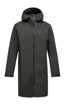 Jas Peak Performance Men Treeline Shell Parka Olive Extreme Loose fit