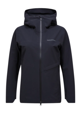 Jas Peak Performance Women Commuter HIPE 3L Shell Jacket Black
