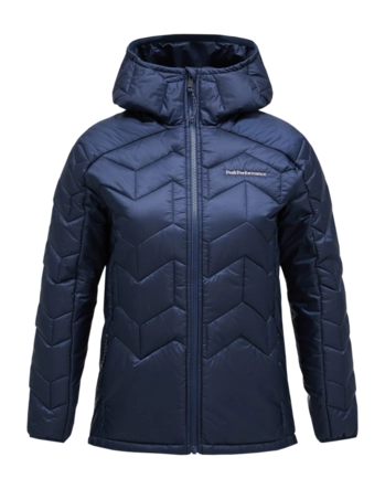 Jas Peak Performance Women Elevate Insulated Hood Blue Shadow Regular Fit