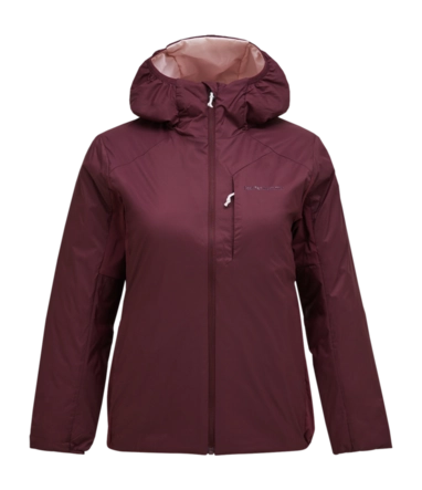 Jas Peak Performance Women Freelight Reversible Insulated Hood Porto/Frosted Blossom Regular Fit