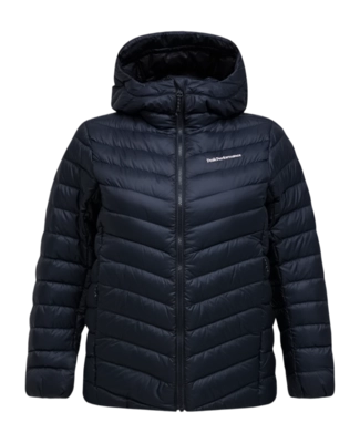 Jas Peak Performance Women Frost Down Hood Jacket Black Regular Fit