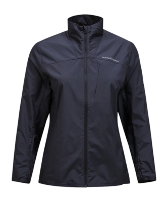 Jas Peak Performance Women Glider Wind Jacket Black Regular Fit