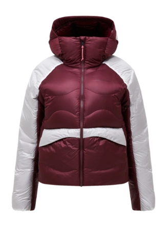Jas Peak Performance Women Helium Diamond Fuse Down Hood Porto Relaxed Fit