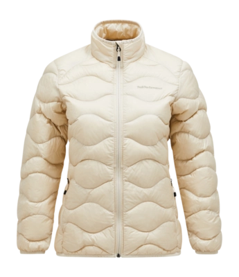Jas Peak Performance Women Helium Down Jacket Sand Fog Regular Fit