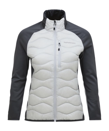 Jas Peak Performance Women Helium Hybrid Down Antarctica/Motion Grey Slim fit