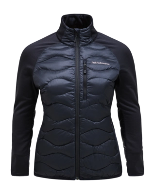Jas Peak Performance Women Helium Hybrid Down Jacket Black DWR