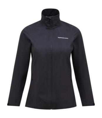 Jas Peak Performance Women HIPE 2.5L Shell Jacket Black Regular Fit