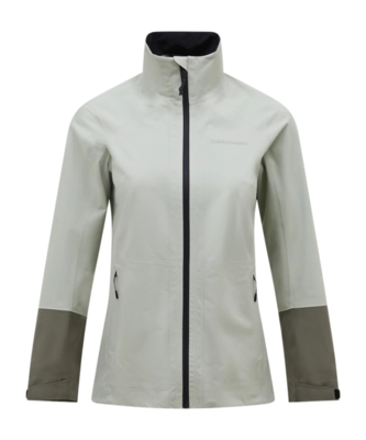 Jas Peak Performance Women HIPE 2.5L Shell Jacket Limit Green Pine Needle Regular Fit