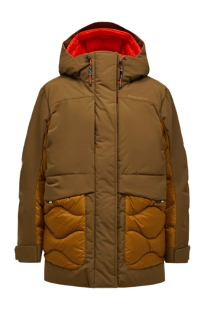 Jas Peak Performance Women Infusion Helium Down Parka Meadow Moss/Earthy Summit Regular Fit