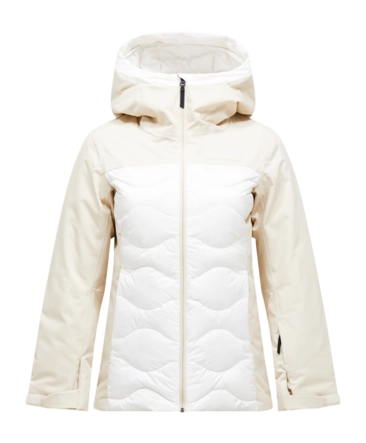 Jas Peak Performance Women Silverchute Helium Down Sand Fog/Offwhite Regular Fit