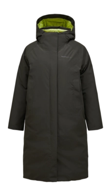 Jas Peak Performance Women Treeline Down Shell Parka Olive Extreme
