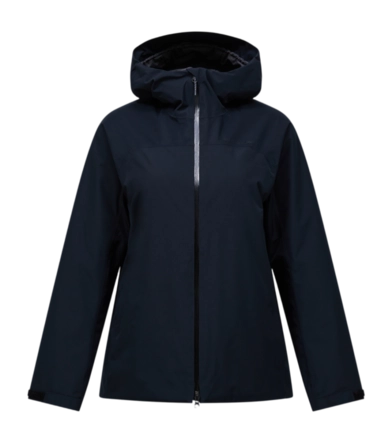 Jas Peak Performance Women Treeline HIPE 2L Insulated Shell Black/Motion Grey Relaxed Fit