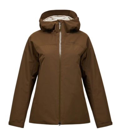 Jas Peak Performance Women Treeline HIPE 2L Insulated Shell Meadow Moss Relaxed fit