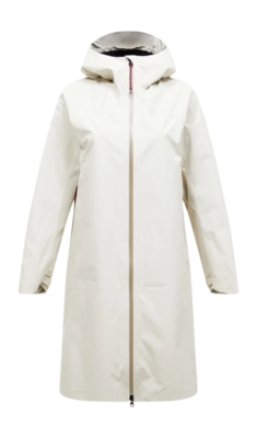 Jas Peak Performance Women Treeline Shell Parka Sand Fog Losse pasvorm