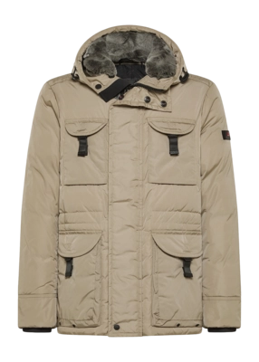 Jas Peuterey Men Aiptek NBE 03 Fur Taupe