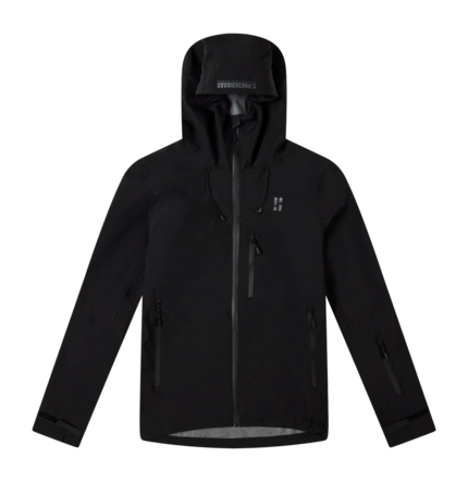 Jas Poederbaas Women FS 3L Hardshell Jacket Black Ripstop