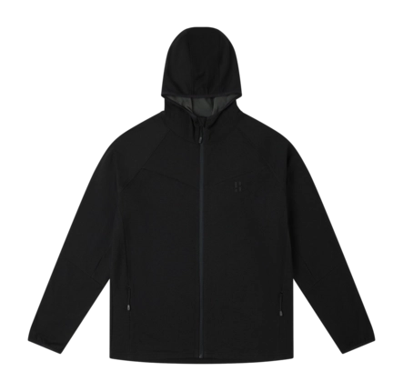 Jas Poederbaas Women FS Merino Hood Black 240 gsm