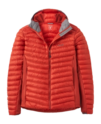 Jas Rab Men Cirrus Flex Hoody Tuscan Red