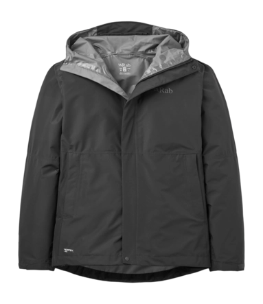 Jas Rab Men Downpour Jacket Black Regular Fit