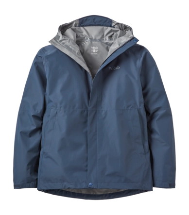 Jas Rab Men Downpour Jacket Galaxy Blue Regular fit