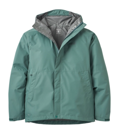 Jas Rab Men Downpour Jacket Sage 377 g