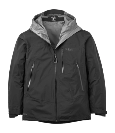 Jas Rab Men Downpour Mountain Jacket Black 353 g