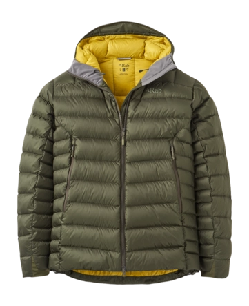 Jas Rab Men Electron Pro Hoody Army Regular Fit
