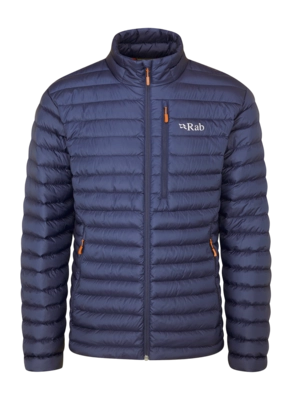 Jas Rab Men Microlight Jacket Deep Ink Marmalade