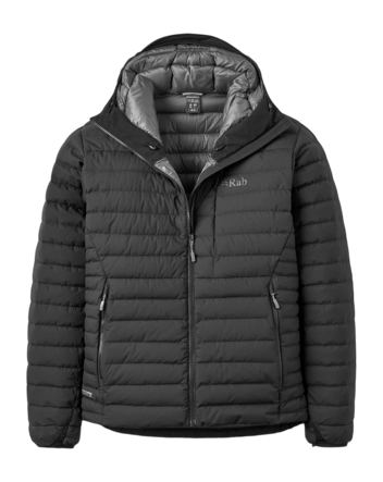 Jas Rab Men Microlight Windstopper Hoody Black Slim Fit